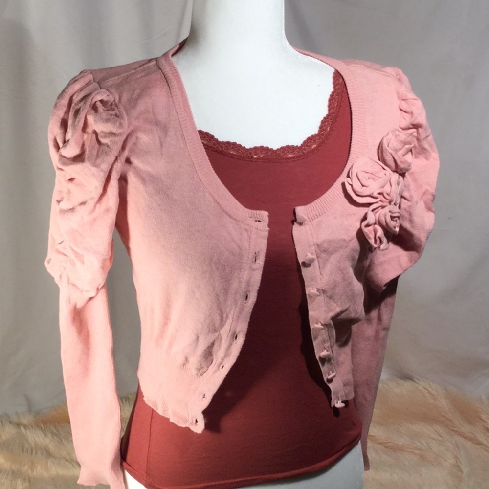 Mak B Embellished Shrug, NWT